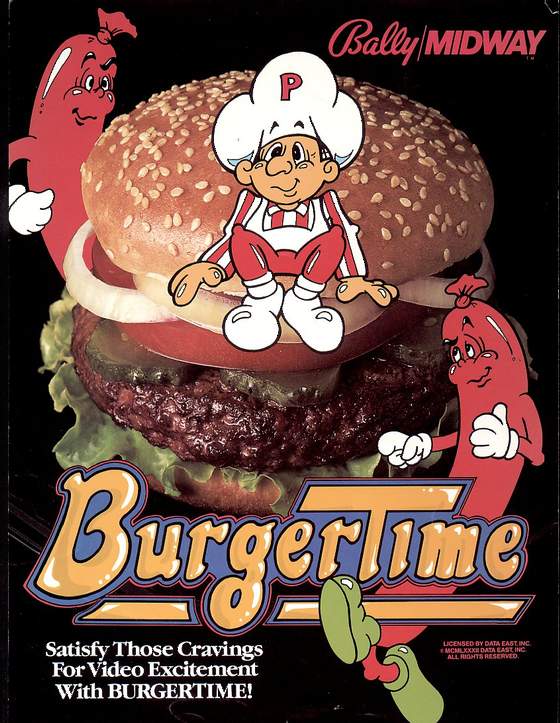 Burger Time Flyer: 1 Front